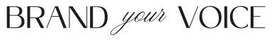 Brand Your Voice